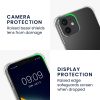 Etui Kwmobile z odpinanym sznurkiem do Apple iPhone 12, przezroczyste/czarne, silikonowe, KWM000022TN001C