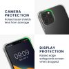 Etui Kwmobile z odpinanym sznurkiem do Apple iPhone 12 Pro, przezroczyste/czarne, silikonowe, KWM000022TO001C