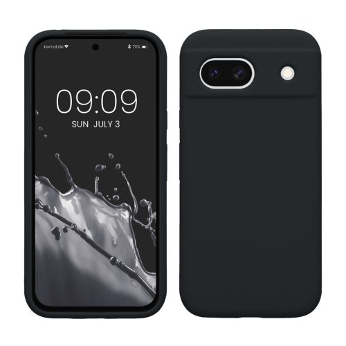 Etui Kwmobile do Google Pixel 8a, ciemnoniebieskie, silikonowe, KWM000020KQ026C