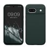 Etui Kwmobile do Google Pixel 8a, ciemnozielone, silikonowe, KWM000020KQ028C
