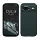 Etui Kwmobile do Google Pixel 8a, ciemnozielone, silikonowe, KWM000020KQ028C