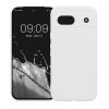 Etui Kwmobile do Google Pixel 8a, białe, silikonowe, KWM000020KU023C