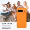 Etui Kwmobile do Google Pixel 9, pomarańczowe, silikonowe, KWM000020PG002C