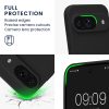 Etui Kwmobile do Google Pixel 9, czarne, silikonowe, KWM000020PG004C