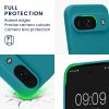 Etui Kwmobile do Google Pixel 9, niebieskie, silikonowe, KWM000020PG007C