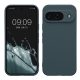 Etui Kwmobile do Google Pixel 9, ciemnozielone, silikonowe, KWM000020PG008C