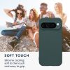 Etui Kwmobile do Google Pixel 9 Pro, zielone, silikonowe, KWM000020PH003C