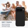 Etui Kwmobile do Google Pixel 9 Pro, czarne, silikonowe, KWM000020PH004C