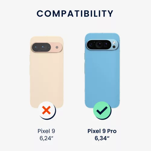 Etui Kwmobile do Google Pixel 9 Pro, fioletowe, silikonowe, KWM000020PH010C
