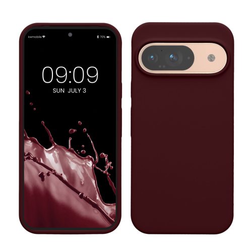 Etui Kwmobile do Google Pixel 9/Pixel 9 Pro, fioletowe, silikonowe, KWM000020PI003C
