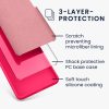 Etui Kwmobile do Google Pixel 9/Pixel 9 Pro, różowe, silikonowe, KWM000020PI005C