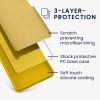 Etui Kwmobile do Google Pixel 9/Pixel 9 Pro, żółte, silikonowe, KWM000020PI006C