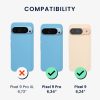 Etui Kwmobile do Google Pixel 9/Pixel 9 Pro, jasnozielone, silikonowe, KWM000020PI012C