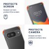 Etui Kwmobile ze smyczą do Google Pixel 9/Pixel 9 Pro, przezroczyste/czarne, silikonowe, KWM000020PR001C