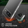 Etui Kwmobile ze smyczą do Google Pixel 9/Pixel 9 Pro, przezroczyste/czarne, silikonowe, KWM000020PR001C