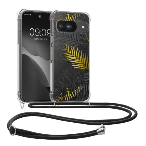 Etui Kwmobile ze smyczą do Google Pixel 9/Pixel 9 Pro, wielokolorowe, silikonowe, KWM000020PS001C