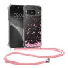 Etui Kwmobile ze smyczą do Google Pixel 9/Pixel 9 Pro, wielokolorowe, silikonowe, KWM000020PS002C