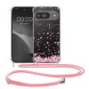 Etui Kwmobile ze smyczą do Google Pixel 9/Pixel 9 Pro, wielokolorowe, silikonowe, KWM000020PS002C