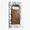 Etui Kwmobile do Google Pixel 9/Pixel 9 Pro, brązowe, drewno/silikon, KWM000020PT001C