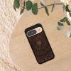 Etui Kwmobile do Google Pixel 9/Pixel 9 Pro, brązowe, drewno/silikon, KWM000020PT003C