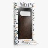 Etui Kwmobile do Google Pixel 9/Pixel 9 Pro, brązowe, drewno/silikon, KWM000020PT003C