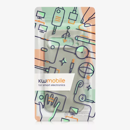 Etui Kwmobile do Google Pixel 9 Pro XL, jasnozielone, silikonowe, KWM000020PU007C
