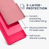 Etui Kwmobile do Google Pixel 9 Pro XL, różowe, silikonowe, KWM000020PV005C