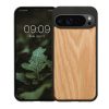 Etui Kwmobile do Google Pixel 9 Pro XL, brązowe, drewno/silikon, KWM000020PX002C