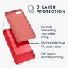 Etui Kwmobile do Apple iPhone SE (2022)/iPhone SE (2020)/iPhone 8, czerwone, silikonowe, KWM0000085I142C