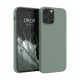 Etui Kwmobile do Apple iPhone 12 Pro Max, zielone, silikonowe, KWM000011JR084C