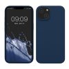 Etui Kwmobile do Apple iPhone 14, niebieskie, silikonowe, KWM000016NI046C