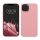 Etui Kwmobile do Apple iPhone 14, jasnoróżowe, silikonowe, KWM000016NI048C