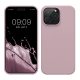 Etui Kwmobile do Apple iPhone 14 Pro Max, jasnofioletowe, silikonowe, KWM000016NL044C
