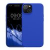 Etui Kwmobile do Apple iPhone 15 Plus, niebieskie, silikonowe, KWM000020CB009C