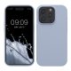 Etui Kwmobile do Apple iPhone 15 Pro, jasnoniebieskie, silikonowe, KWM000020CC033C