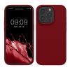 Etui Kwmobile do Apple iPhone 15 Pro, czerwone, silikonowe, KWM000020CC034C