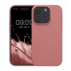 Etui Kwmobile do Apple iPhone 15 Pro, różowe, silikonowe, KWM000020CC036C
