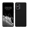 Etui Kwmobile do Motorola Moto G85, czarne, silikonowe, KWM000022TR001C