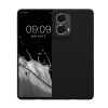 Etui Kwmobile do Motorola Moto G85, czarne, silikonowe, KWM000022TR001C