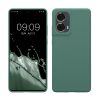 Etui Kwmobile do Motorola Moto G85, zielone, silikonowe, KWM000022TR005C