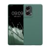Etui Kwmobile do Motorola Moto G85, zielone, silikonowe, KWM000022TR005C