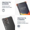 Etui Kwmobile ze smyczą do Motorola Moto G85, przezroczyste/czarne, silikonowe, KWM000022TS001C