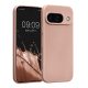 Etui Kwmobile do Google Pixel 9, różowe, silikonowe, KWM000020PO004C