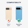 Etui Kwmobile do Google Pixel 9 Pro, niebieskie, silikonowe, KWM000020PP002C