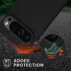 Etui Kwmobile ze smyczą do Google Pixel 9 Pro XL, czarne, silikonowe, KWM000020PZ001C