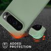 Etui Kwmobile ze smyczą do Google Pixel 9 Pro XL, jasnozielone, silikonowe, KWM000020PZ003C