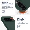 Etui Kwmobile do Google Pixel 9/Pixel 9 Pro, ciemnozielone, silikonowe, KWM000020QA002C