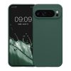 Etui Kwmobile do Google Pixel 9 Pro XL, ciemnozielone, silikonowe, KWM000020QB002C