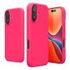 Etui Kwmobile do Apple iPhone 16, różowe, silikonowe, KWM000022TU001C