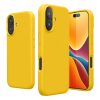 Etui Kwmobile do Apple iPhone 16, żółte, silikonowe, KWM000022TU002C